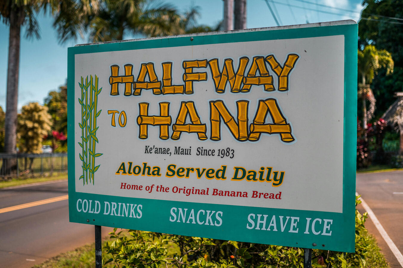 Halfway to Hāna stop on the Road to Hāna Maui